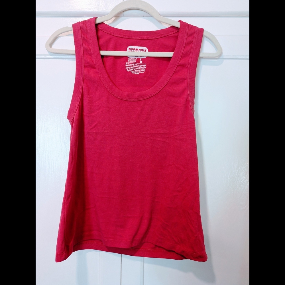 Women's Red Tank Top